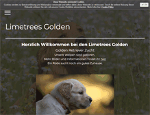 Tablet Screenshot of limetrees-golden.com